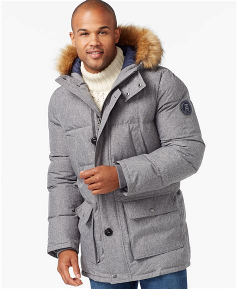 tommy hilfiger men's winter coats|tommy hilfiger jacket men.